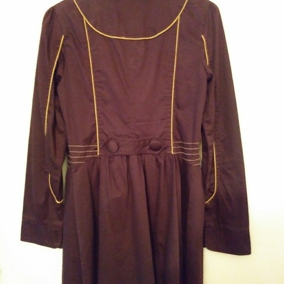 Brown I-Net Long Length Jacket - Picture 2 of 4
